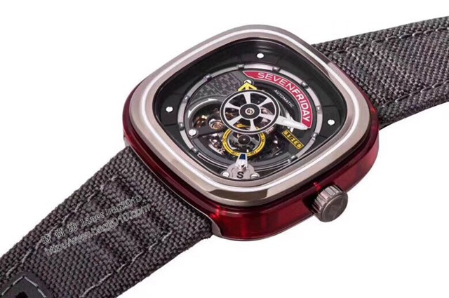 Sevenfriday自動機械男表 型號S1-/3 七個星期五休閒高端男表  gjs2060